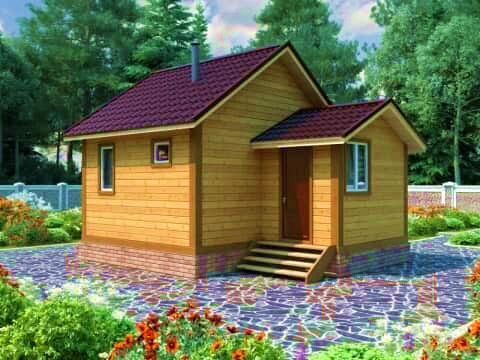 Баня из бруса 5х6