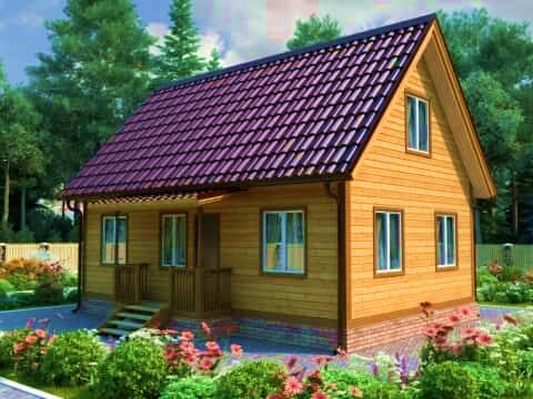Дом из бруса 6х9