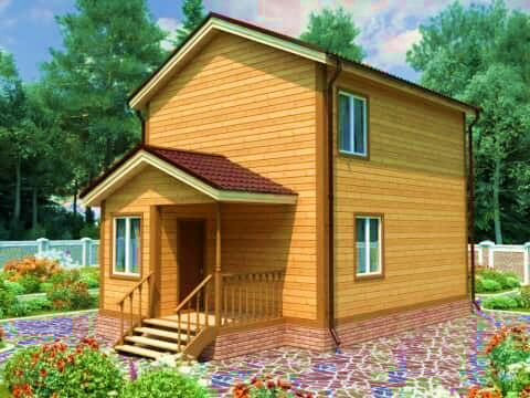 Дом из бруса 6х9