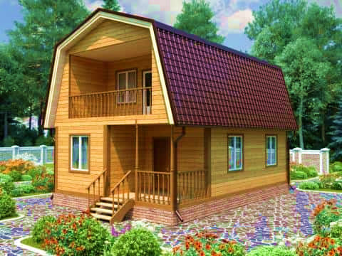 Дом из бруса 6х9