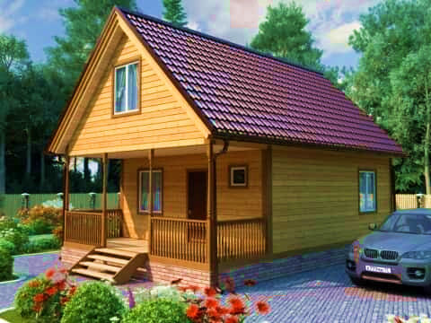 Дом из бруса 6х9